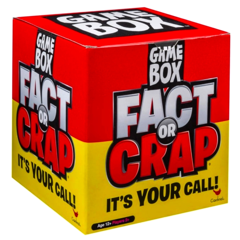 Fact or Crap Party Card Game NEW